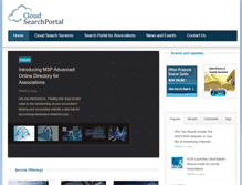 Tablet Screenshot of cloudsearchportal.com